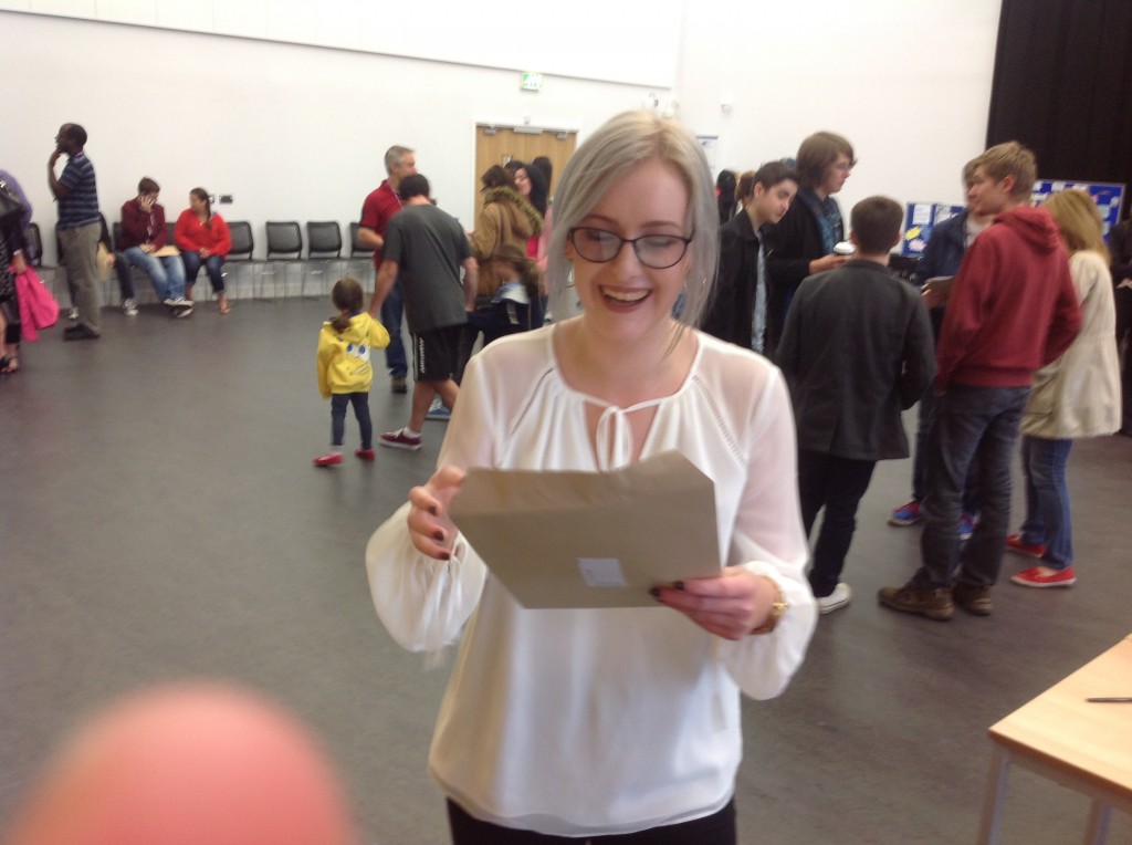 Charlotte Godding who gained 5A*, 4A’s and 1 B